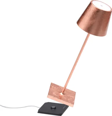 Obrázok produktu pre ZAFFERANO Poldina Mini PRO stolová lampa medený list
