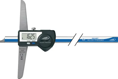 Image de Pied à coulisse pour mesure de profondeur DIN 862 DIGI-MET IP67 300mm D.ausg.ger.rail H.PREISSER