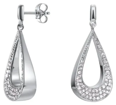 Produktbild von Esprit Damen Ohrringe Ohrhänger Edelstahl Silber ESER02765A000