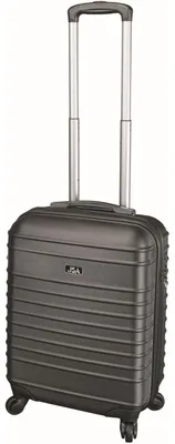 Produktbild von Reisetrolley 55cm ABS-Kunststoff 40l schwarz