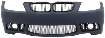 Imagen del producto de Paragolpes delantero para BMW Serie 3 E90 E91, modelo LCI (restyling) 20082011, con diseño M3. Incluye parrillas inferiores.