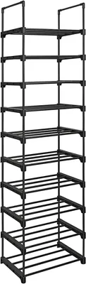 Obrázek produktu pro Botník černý modulární 174 cm LOFT