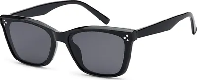 Produktbild von styleBREAKER Uni Nerd Sonnenbrille mit Polycarbonat Flachgläsern und filigranem Kunststoff Rahmen, Retro Style 09020142