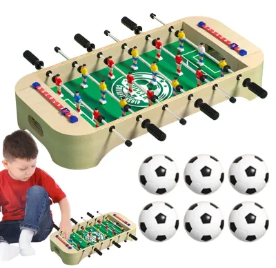 Imagen del producto de Juego de futbolín para interiores con diseño portátil