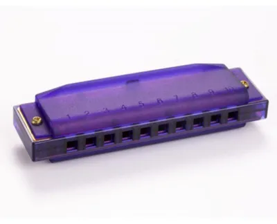 Produktbild von Hohner M110P Translucent Harmonica – Key of C – Viola