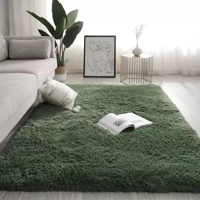 Produktbild von Fluffy Hochflor Waschbarer Teppich für Wohnzimmer und Schlafzimmer