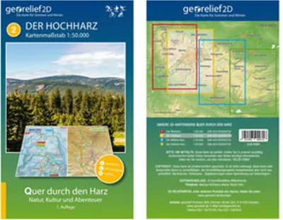 Produktbild von Wanderkarte Der Hochharz 1:50.000