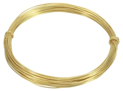 Messingdraht 0,8 mm x 9,15 m für Schmuck & Basteln