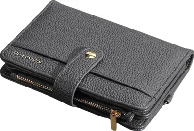 Immagine prodotto di Borsa da viaggio Dux Ducis - Custodia per passaporto con blocco RFID, tracolla e scompartimenti Grigio