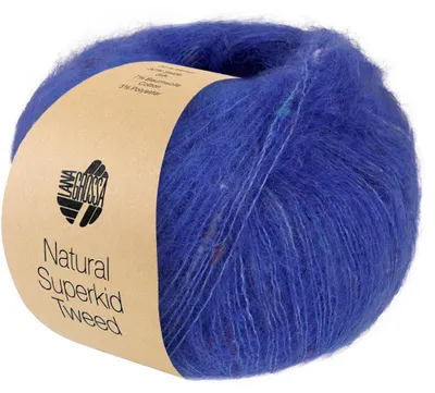 Produktbild von Lana Grossa - Natural Superkid Tweed 0635 tintenblau