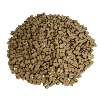Immagine prodotto di 100 pezzi pietre di palizzata 1x2, beige scuro