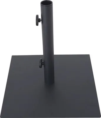Produktbild von Sonnenschirmständer SOLUNA 15 kg, Stahl, quadratisch, inkl. 1x Adapter