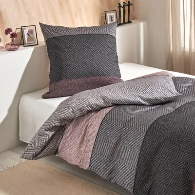 Produktbild von Traumschlaf Mako-Satin Bettwäsche Kansas 240x220 cm + 2x 80x80 cm rose