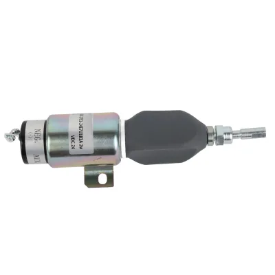 Zdjęcie produktu dla Zawór elektromagnetyczny odcinający, zawór elektromagnetyczny, zawór elektromagnetyczny 1751-24E7U1B1A, zawór elektromagnetyczny do Mitsubishi, zawór elektromagnetyczny koparki, akcesoria silnika