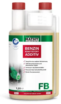 Produktbild von MATHY-FB Benzin-Kraftstoff-Addiitv 1,0 l - Benzin-Additiv für dauerhafte Kraftstoffpflege