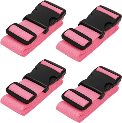 Produktbild von 4-Stück Koffergurt Kofferband Gurt Gepäckgurt Luggage Strap für Koffer