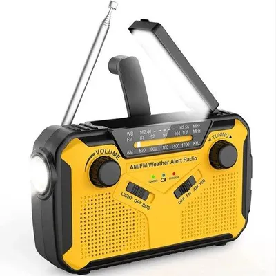 Produktbild von Notfallradio Solar Akku Batterie