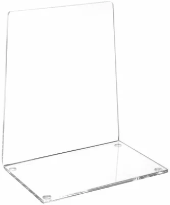 Produktbild von Buchstütze Acryl glasklar VE=12x2 Stück