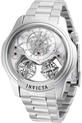 Immagine prodotto di Invicta Specialty 50123 Orologio da Uomo - Movimento al Quarzo - Acciaio Inossidabile con Quadrante Argento - 46 mm