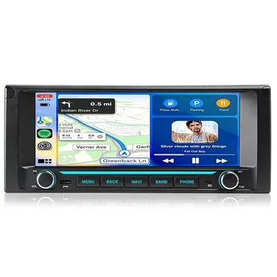 Imagen del producto de 10.26in Reproductor de audio para coche con Carplay 2, 64G de almacenamiento, sistema Android 15, controles en el volante (SWC), GPS, navegador, Wi-Fi, Bluetooth, USB, compatible con sistemas 2 DIN, para BMW X5 E53 (modelos de 2000 a 2007)
