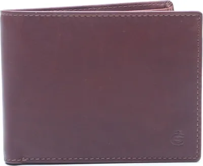 Produktbild von Esquire flache echt Leder Geldbörse Portemonnaie mit RFID Schutz braun