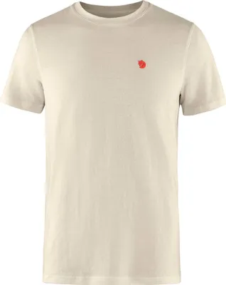 Image de T-shirt à manches courtes Fjällräven, mélange de lin, couleur beige, taille S (homme)