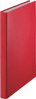 Produktbild von Ringbuch A4 2-Ringe 16mm rot Packung mit 10 Stück