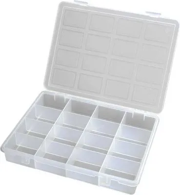 Produktbild von Artplast Valentino Mit 24.2x18.8x3.7 Cm 16 24.2x18.8x3.7 Cm Veranstalter Durchsichtig  Durchsichtig One Size