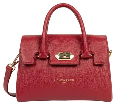 Image de Lancaster Sac à main A rabat avec fermoir Mini Milano Cosmos Rouge