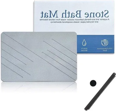 Produktbild von Schnelltrocknende Antirutsch Matte mittelgrau