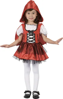 Produktbild von Kostüm Mädchen in rot, 92-104 cm