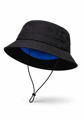 Produktbild von Kühlender Bucket Hat Uni Schwarz