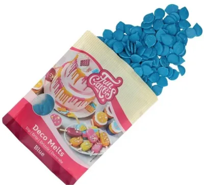 Produktbild von FunCakes Deco Melts -Blau- 250g
