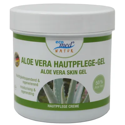 Produktbild von 3 x 250 ml Eco Med Natur Aloe Vera Hautpflege Gel