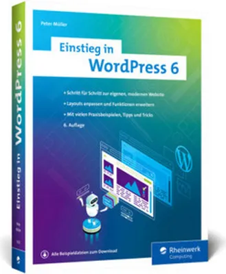 Zdjęcie produktu dla Einstieg in WordPress 6