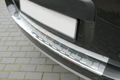 Produktbild von Stoßstangenschutz für Dacia Duster I, 01.2010–2017, aus poliertem Edelstahl mit abgeschrägter Kante