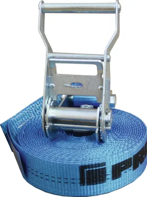 Produktbild von Zurrgurt DIN EN 12195-2 L.8m B.35mm m.Ratsche LC U 2000 daN PROMAT