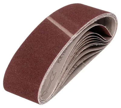 Obrázok produktu pre Brúsny papier, 100 mm x 915 mm, 10 kusov, zrniteľnosť 60, určený na spracovanie dreva