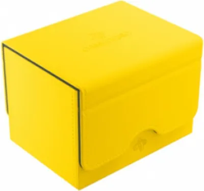 Produktbild von Deckbox Convertible für 100+ Karten, Gelb, doppelte Reihe