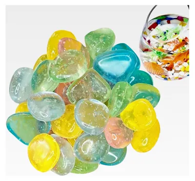 Produktbild von Leuchtende Kieselsteine für Aquarium und Dekoration
