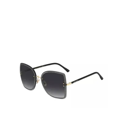 Produktbild von Jimmy Choo Leti-s-2m29o Damen-sonnenbrille Schwarz  Mann Schwarz One Size