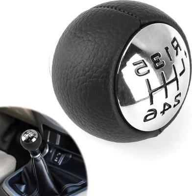 Produktbild von Schalthebel 6 Gang Auto Ergonomisch für Peugeot Citroen Hochwertig Schwarz