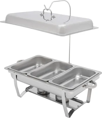 Immagine prodotto di Scaldavivande per buffet - Scaldavivande per buffet e scaldavivande - Acciaio inox - Per catering, ristoranti e hotel - Commerciale