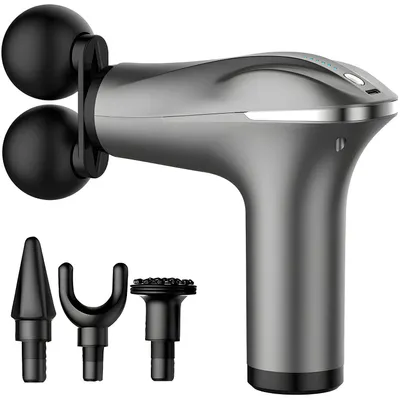 Produktbild von Massagepistole UV-40908 - Effektive Muskelentspannung in Grau KP40908