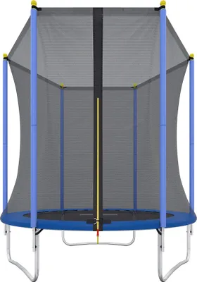 Produktbild von Leiv Trampolin Basic - Gartentrampolin-Set - Ø 183 cm Rheinland GS Komplettset inkl. Sicherheitsnetz mit Schlaufenbefestigung