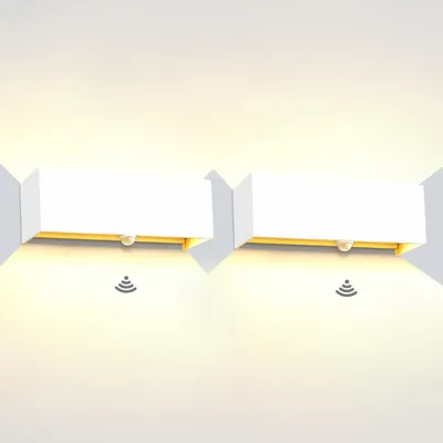 Immagine prodotto di Lampade LED Kingwen 2x20W per Esterni con Sensore di Movimento, 3000K