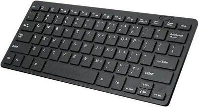 Obrázok produktu pre Káblová miniatúrna štvorcová klávesnica pre stolné počítače a notebooky (čierna)