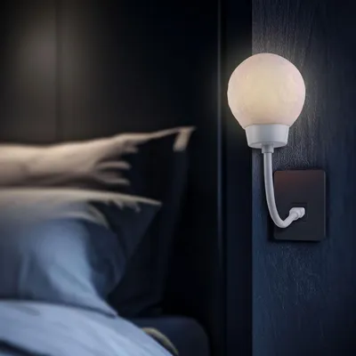 Obrázok produktu pre GLOBIZ Nočné náladové svetlo - Mesačná lampa - Teplá biela - USB, Obrázok generovaný UI