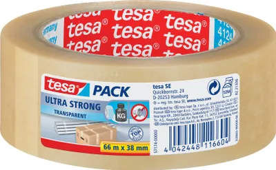 Produktbild von TESA 57174-00000, 66 m, 38 mm, 1 Stück(e), Schrumpfverpackt