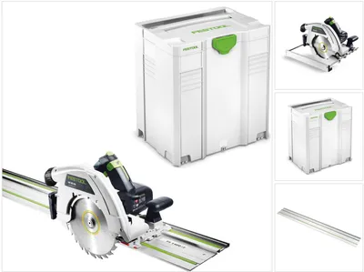 Produktbild von Festool HK 85 EB-Plus-FS Handkreissäge Kappsäge 2300W 230mm im Systainer ( 574661 ) + Sägeblatt HW + Führungsschiene